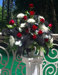 Black Magic Ceremony Flowers Davenport Florist - Same Day Flower Delivery - Flower Power 